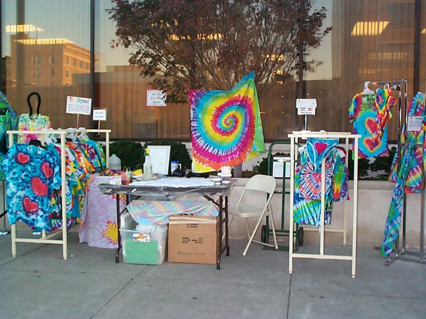 This is my booth from the Downtown Columbia Twilight Festival, It was lots of fun